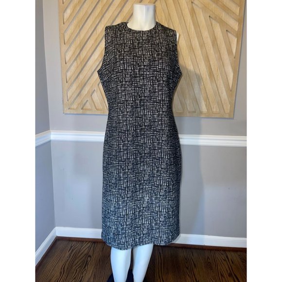 J McLaughlin Catalina Cloth Neoprene BARRY Sheath Dress - Size Large - Picture 3 of 8